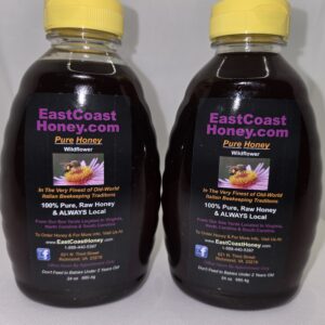 East Coast Honey in Squeeze Bottles 24oz.